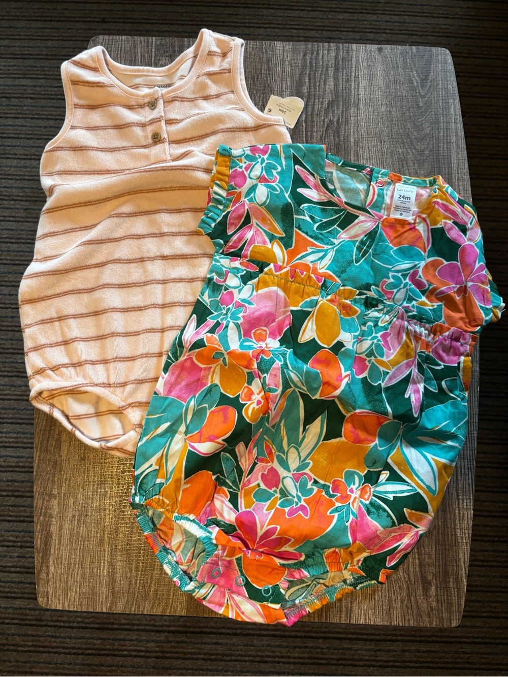 Carter's 24M Baby Romper - set of 2
